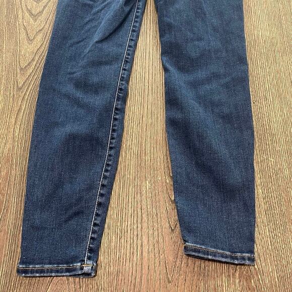 American Eagle Skinny Jeans High Rise Next Level Stretch Medium Wash Blue Size 4 - Picture 10 of 11